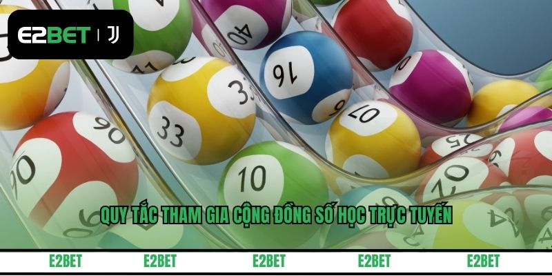 Quy tắc tham gia cộng đồng số học trực tuyến