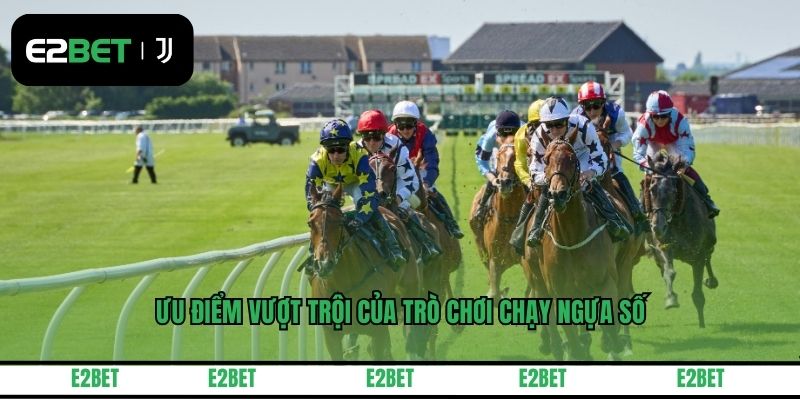 Ưu điểm vượt trội của trò chơi chạy ngựa số