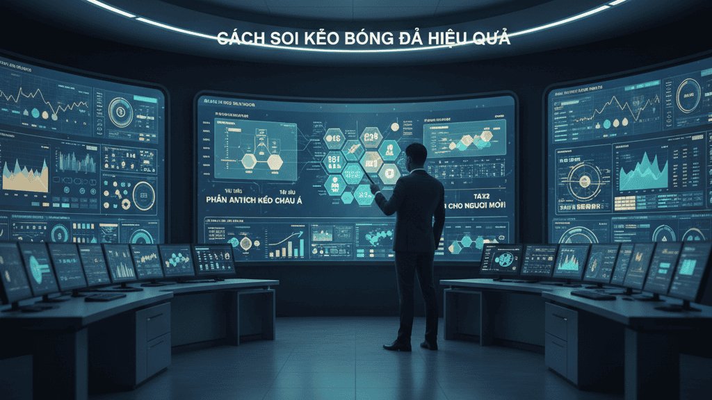 Cách soi kèo bóng đá hiệu quả: Phân tích kèo châu Á, tài xỉu, 1x2 cho người mới