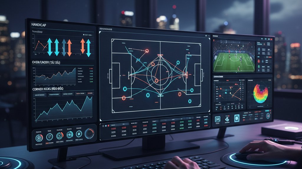 Cách phân tích kèo bóng đá: Hướng dẫn đọc kèo handicap, tài xỉu, kèo góc từ cơ bản đến nâng cao